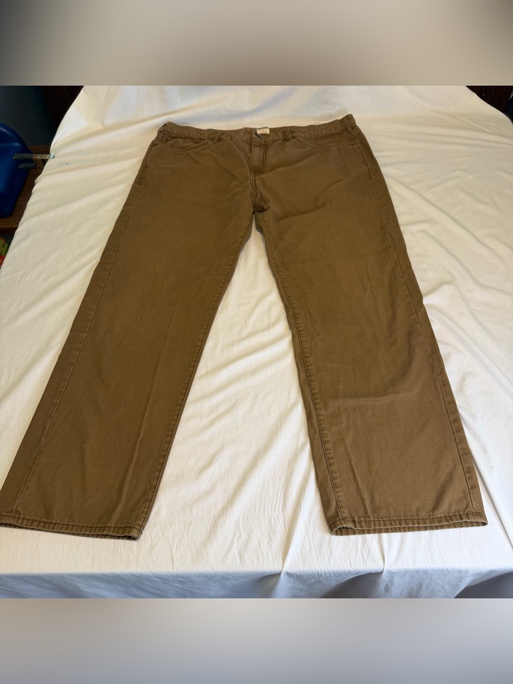 Vintage Men's Dockers Casual Tan Relaxed Straight Fit